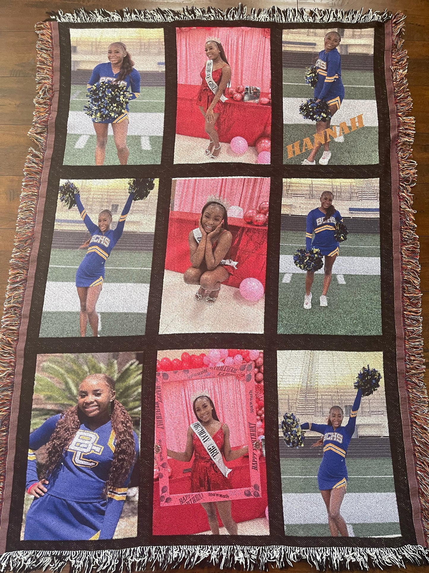 Blanket custom made with pictures