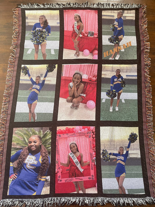 Blanket custom made with pictures