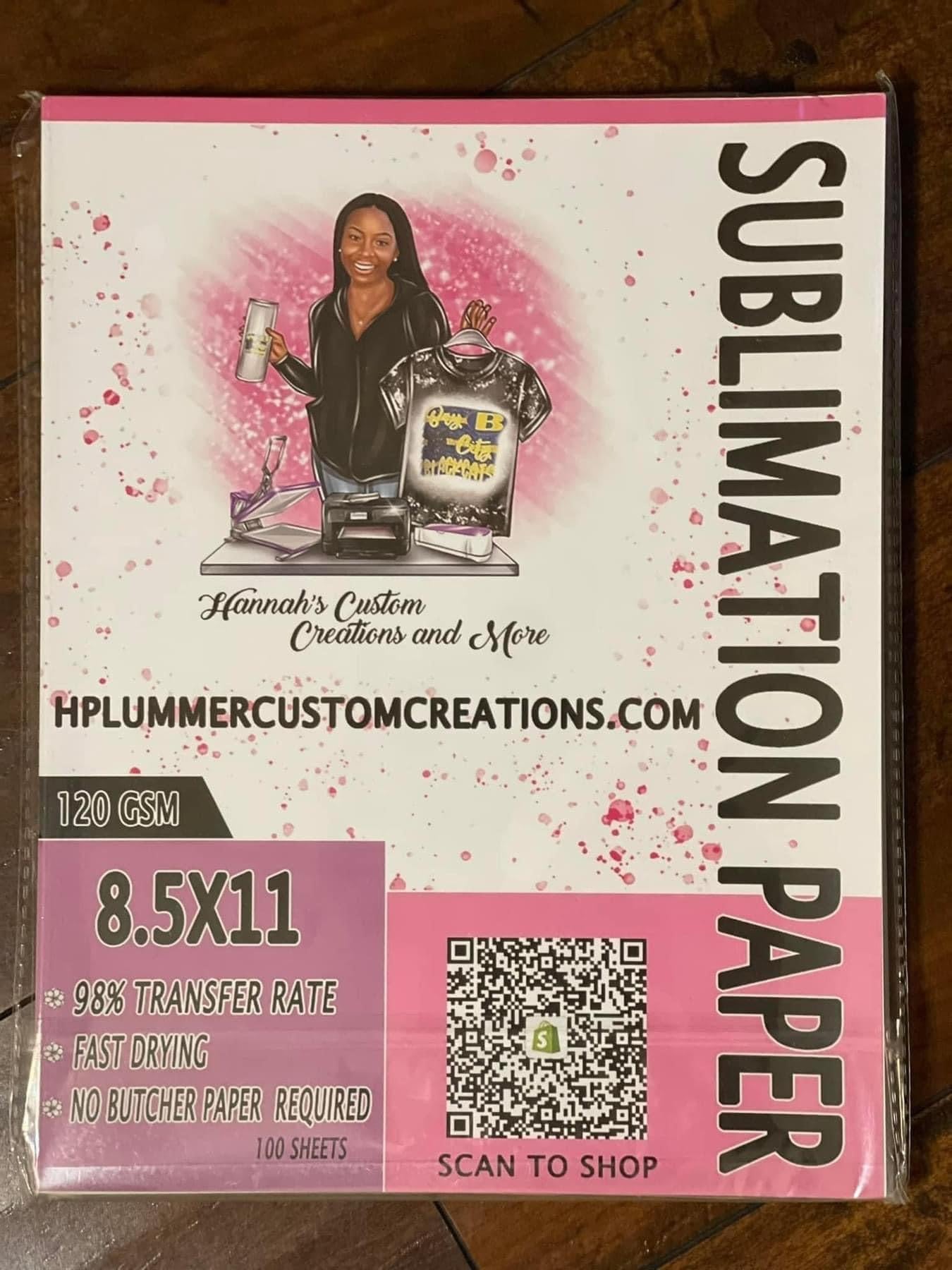 sublimation paper 8.5x11