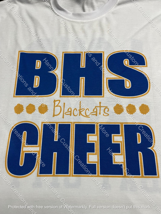 Polyester BHS BLACKCATS CHEER