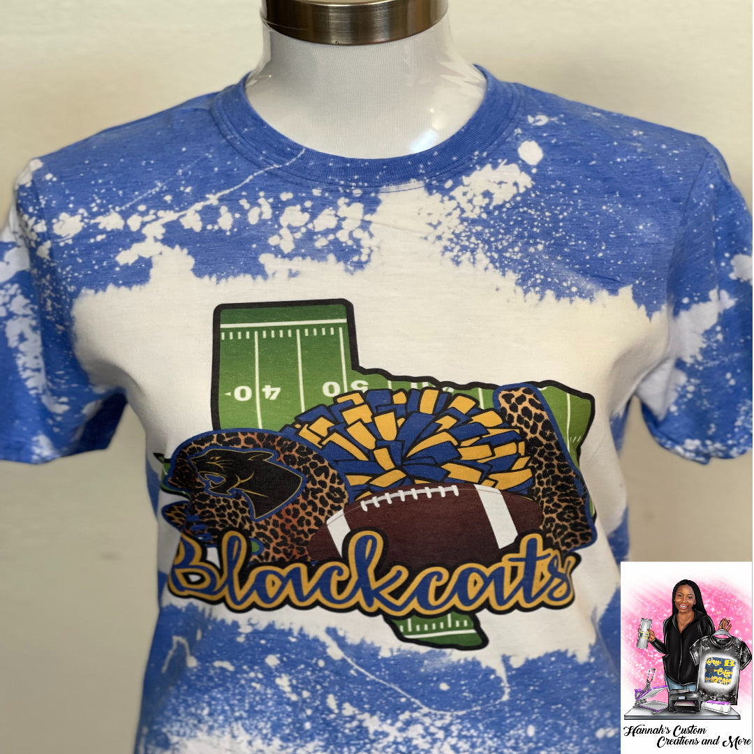 Sublimation Bleached Leopard Blackcat Field Shirt